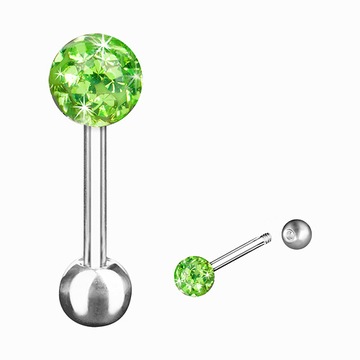KOLCZYK DO UCHA, TRAUGUSA, CHRZĄSTKI SWAROVSKI