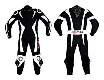 TSCHUL 990 - SKÓRZANY KOMBINEZON 1-cz. GARB r. 48