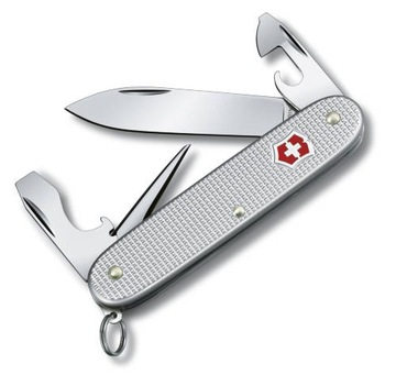 НОЖ VICTORINOX PIONEER ALOX СЕРЕБРЯНЫЙ КАРМАННЫЙ 0.8201.26 93MM, 6 функций