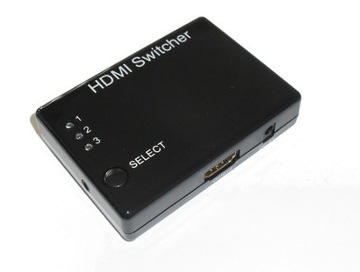 HSW0301S Automatyczny przełącznik HDMI 3x1 Pilot