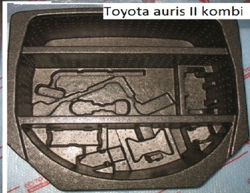 TOYOTA AURIS II STYROPIAN BAGAŻNIKA PIANKA 13 18