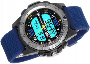 Damski Zegarek OCEANIC WR100m Duży Sportowy Multi