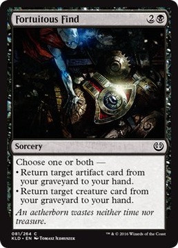MTG 4x Fortuitous Find
