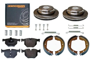 TARCZE KLOCKI SZCZĘKI BMW X5 E70 TYŁ 320MM