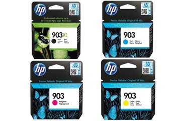 4X TUSZ HP 903XL BK HP 903 CMY DO HP 6979 6978 FV