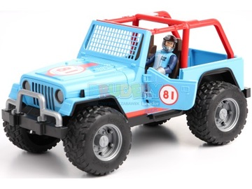 фото ориг. №13, Jeep cross-country blue bruder 02541