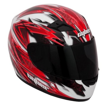 Kask CYBER US-39 - LIGHTNING RED - AIR-FLOW r. M