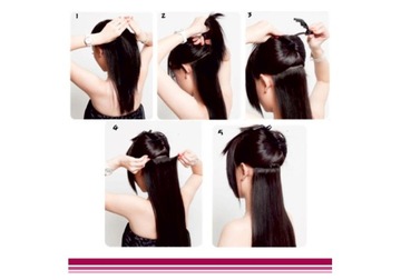 Наращивание волос CLIP IN натуральные волосы плотностью 55 LUX