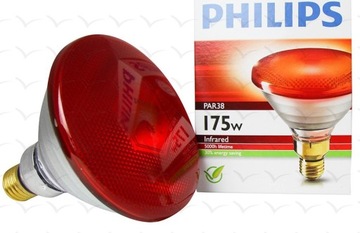 KWOKA PHILIPS 175 КРАСНАЯ ИЗЛУЧАЮЩАЯ ЛАМПА