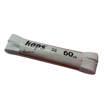 Sznurówki Sznurowadła płaskie 60cm Białe
