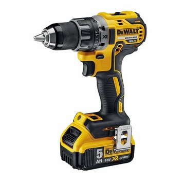 Дрель-шуруповерт DEWALT DCD791P2 18 В 5 Ач 70 Нм на аккумуляторе XR