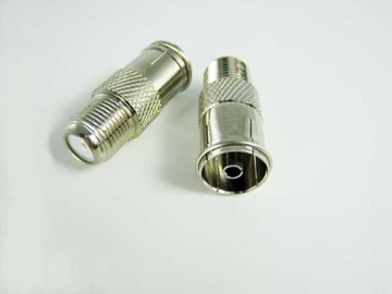 adapter złączka gniazdo antenowe RF / gniazdo F