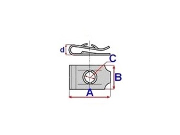 КРЕПЛЕНИЕ ОБИВКИ ДВЕРЕЙ AUDI A4 B5 A6 C4