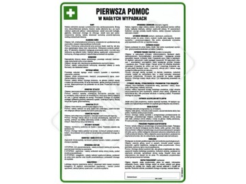 Pierwsza pomoc w nagłych wypadkach