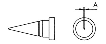 LT1 LT-1A НАКОНЕЧНИК 0,5 ММ ДЛЯ ПАЯЛЯ WELLER WSP80!