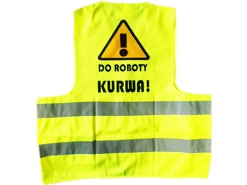 KAMIZELKA DO ROBOTY odblaskowa dla kierownika