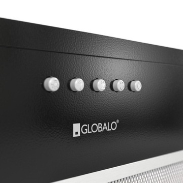 GLOBALO DELICO 60.1 Черный капот БЕСПЛАТНЫЙ УГЛЕРОДНЫЙ ФИЛЬТР