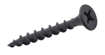 Wkręty do plyt gipsowych GK do drewna 3,5x55 mm 500 szt. Czarne Klimas KSGD