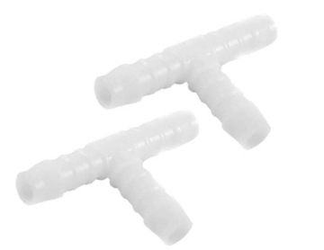 Trójnik plastikowy do węża 19 mm typ T POM łącznik