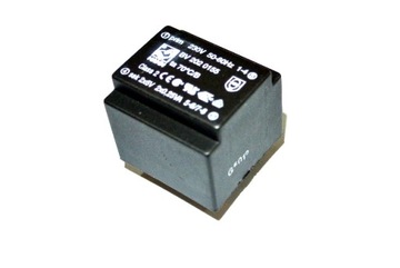 TRAFO BV202 Transformator zalewany 230VAC / 2x 6V 0.5VA na płytkę drukowaną