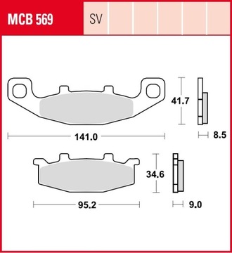 Klocki Hamulcowe PRZÓD Kawasaki ZR550 ZR750 Zephyr