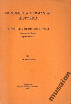 Fontes Iuris Germanici Antiqui prawo