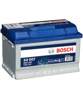 Akumulator 72AH/680A P+ BOSCH SILVER S4 S4007