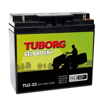 Akumulator Tuborg Garden 20Ah 200A TLA-20 AGM