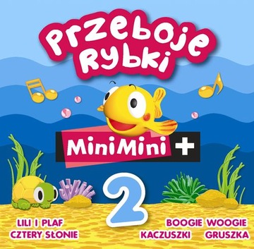 MINI Przeboje Rybki 2 CD+DVD PIOSENKI DLA DZIECI