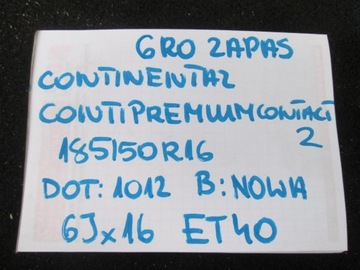 KOLO REZERVY VW POLO 6R0 R16