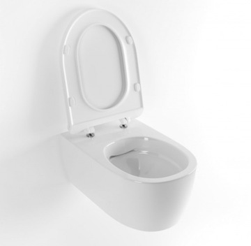 фото ориг. №1, Excellent doto pure rim48 pallet toilet bezrant+ plank