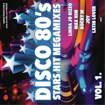 DISCO 80's STARS HIT MEGAMIXES VOL.1 - CD HIT MIX