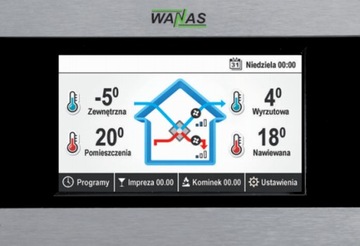 Рекуператор вентиляции Wanas 900 H + установка