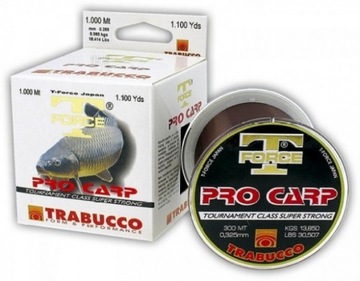 TRABUCCO T-FORCE PRO CARP 0,255 - 1000m ŚWIEŻA
