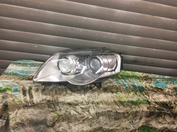 Passat b6 3c0 xenon Lampa reflektor nieklejony