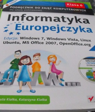 Informatyka europejczyka 6 windows 7 książka