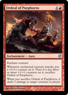 MTG 4x Ordeal of Purphoros (Uncommon)
