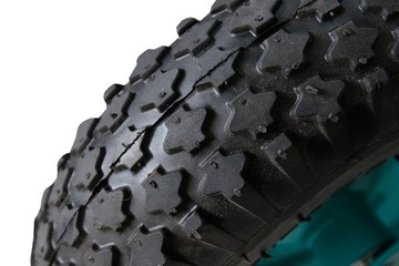 Metalowa Ogrodowa Budowlana 80L Gospodarcza Ogród Wzmocniona Mocny Wózek