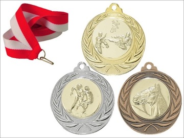 EXTRA medal w EXTRA cenie 40mm + wklejki + szarfa