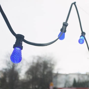 Светодиодная лампа-гирлянда Candellux 1Вт синяя