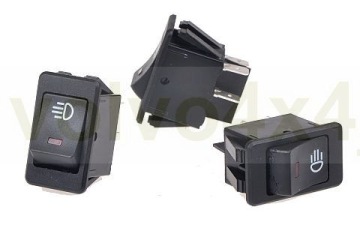 ВЫКЛЮЧАТЕЛЬ ПЕРЕКЛЮЧАТЕЛЬ 12В + светодиод для ГАЛОГЕННОЙ ЛЕНТЫ