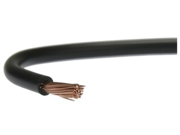 Przewód kabel linka LGY 4mm2 czarny 750V H07V-K