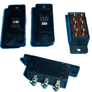 PRZEŁĄCZNIK SUWAKOWY 6pin 2pozycje 10sztuk (4579