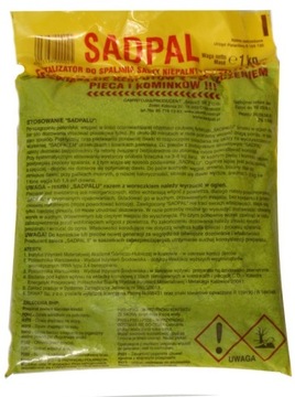 SADPAL 1KG - катализатор сгорания сажи для печи