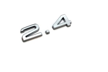 AUDI A6 EMBLEMAT 2.4 NAPIS ZNACZEK CHROM