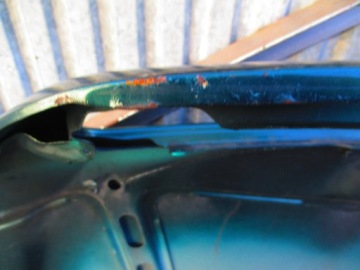 Mercedes ML W163 97-05 капот, крышка двигателя 272