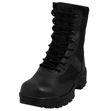 BUTY TAKTYCZNE WOJSKOWE OCHRONA SECURITY MIL-TEC Trekkingowe Czarne 44