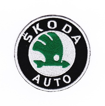 VAR Naszywki, naszywka SKODA 8 CM tuning