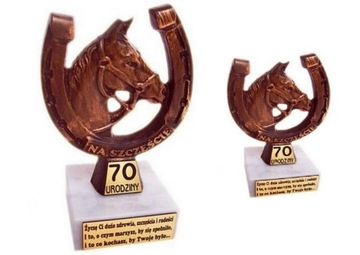 PODKOWA NA 70 URODZINY PREZENT 70 tka HIT