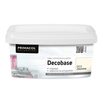Краска декобаза 1л PRIMACOL--D03 ЖАСМИН